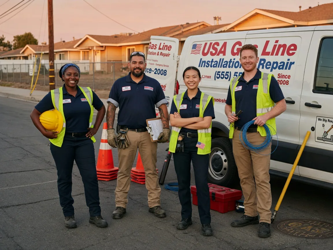 Gas Line Installation company in King, WI